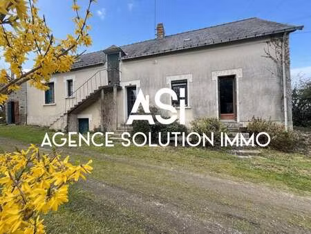 vente maison à saint-germain-de-coulamer (53700) : à vendre / 82m² saint-germain-de-coulam