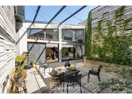 ancien garage réhabilité en loft de standing