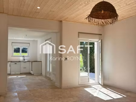 vente maison 3 pièces 90 m² lussac (33570)