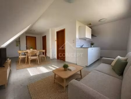 à louer  appartement 2 pièces avec garage double