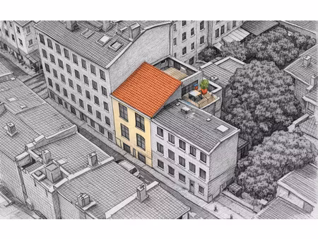 immeuble lyon 4 333.08 m² t-7 à vendre  3 400 000 €