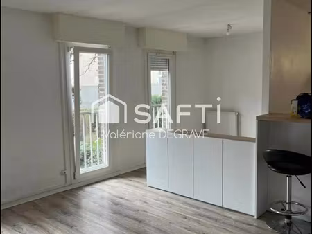 vente appartement 2 pièces 49 m² loos (59120)