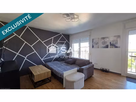 vente appartement 3 pièces 60 m² loos (59120)
