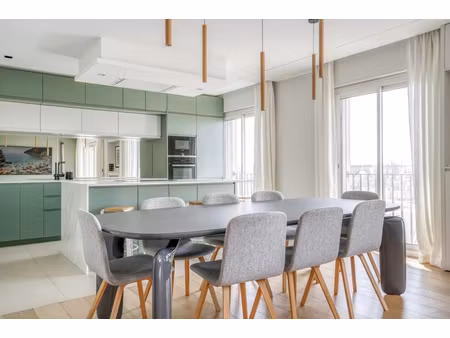 appartement d'exception dernier étage vue tour eiffel