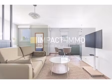 a louer - studio refait a neuf de 29.65 m2 - meuble