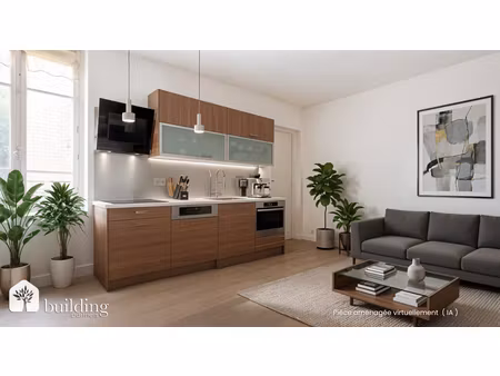 bécon village - appartement 2 pièces de 38.65 m²