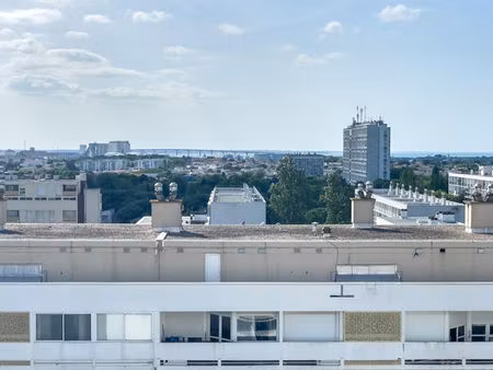 appartement 4p avec vue mer - étage élevé avec ascenseur