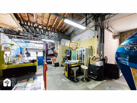 asnières-sur-seine quartier bac - hangar réhabilitable de 400 m² sur 2 niveaux