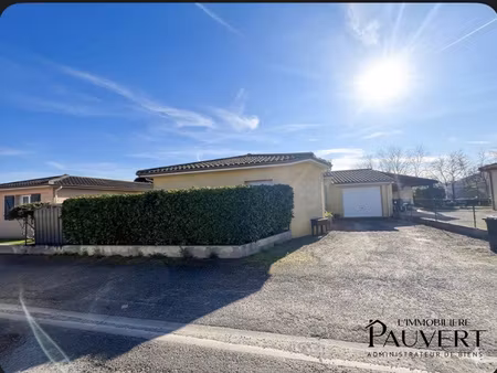maison individuelle de plain-pied 90 m2 jardin garage
