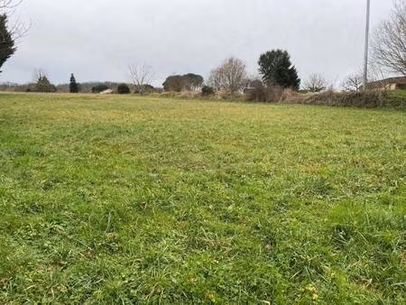 terrain constructible viabilisé à vendre