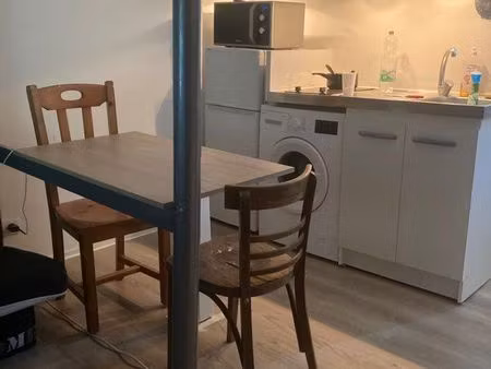 studio rénové au calme