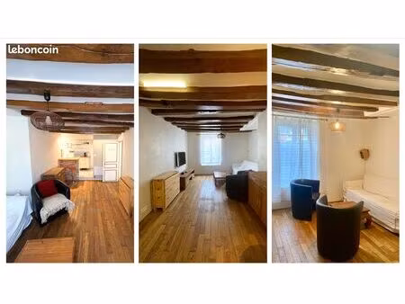 appartement meublé t2 - 35 m2 - chartres  saint brice