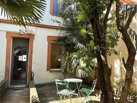 charmant t2 meublé avec terrasse – jardin des plantes  toulouse