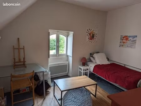 location studio meublé très calme  mellinet