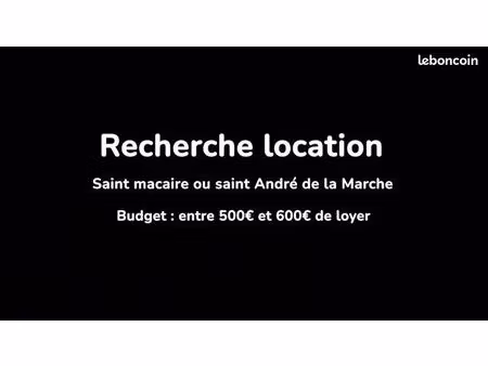 recherche location appartement ou petite maison