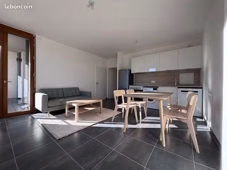 appartement t2 neuf meublé – ligne 14 (gustave roussy) – sans frais d’agence