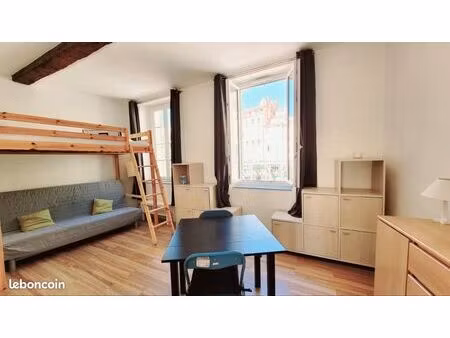 studio meublé centre ville 30 m2