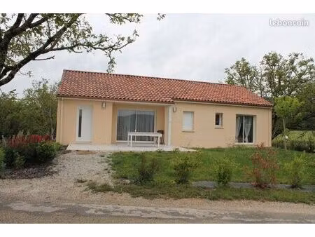 proche cahors  à découvrir maison bbc récente de plein pied  type t4  107 m²