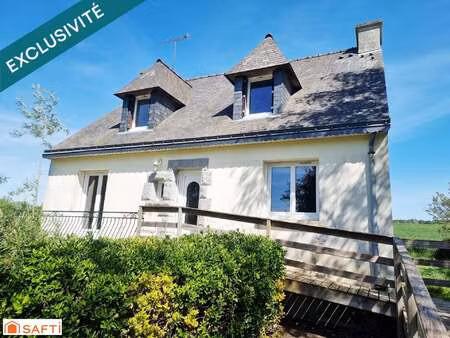 vente maison à saint-vincent-sur-oust (56350) : à vendre / 95m² saint-vincent-sur-oust