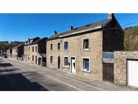 maison en pierres avec grand jardin