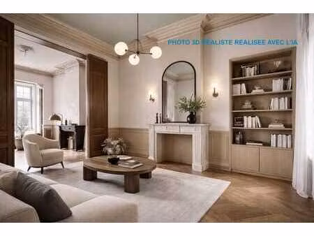 appartement 2 niveaux avec jardin dans le quartier brugmann