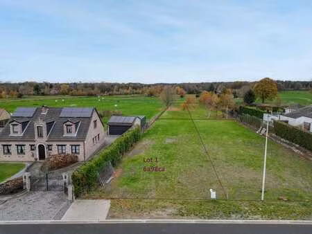 magnifique terrain à bâtir pour construction ouverte – lot 1