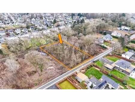 terrain à bâtir de 2839m² idéalement situé!