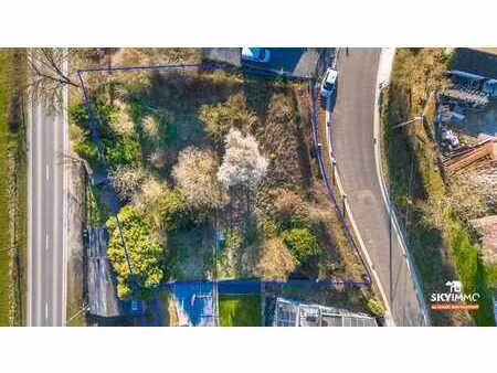 superbe terrain 1260 m² environnement verdoyant