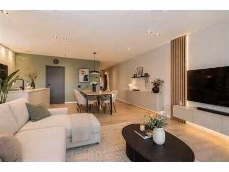 appartement clé en main au rez-de-chaussée avec 2 chambres e