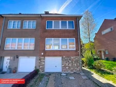 vilvorde : maison 2 chambres à vendre avec jardin et garage