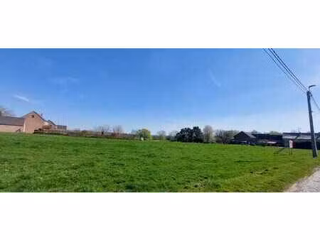 ceroux-mousty -4 magnifiques terrains à bâtir de 14 à 22ares