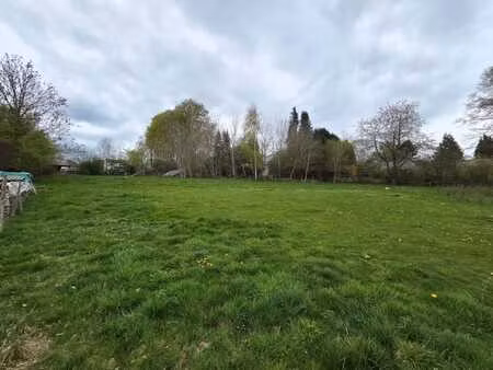 superbe terrain à bâtir de 1100 m² - cadre exceptionnel