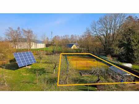 terrain en zone d'habitat 10a52ca 1970m de façade sud ouest