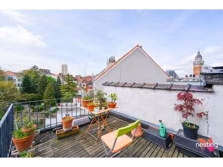 saint-gilles - joli triplex + terrasse