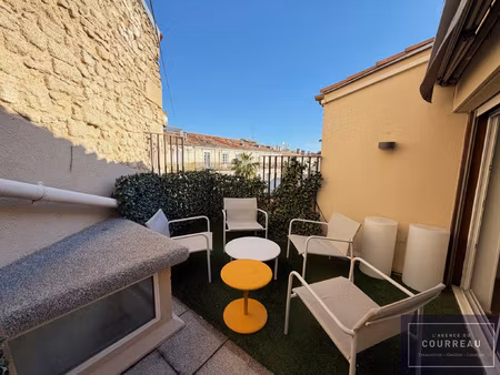 quartier comedie t3 de 71mé en duplex avec terrasse de 12m2