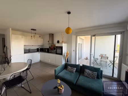 juvignac t3 de 61 m2 avec terrasse et stationnement en sous-