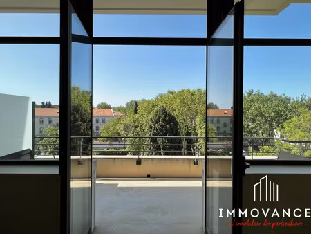 exclu / t4 avec terrasse garage et parking / montpellier bouton