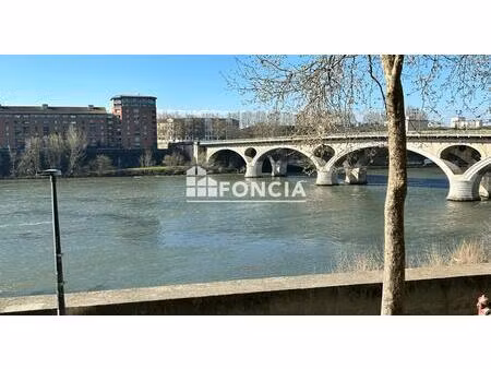 toulouse  bazacle grand t2 avec vue panoramique sur la garonne !