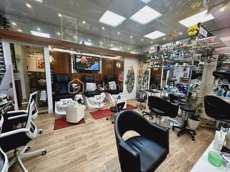 vente fonds de commerce – salon de manucure avec espace coiffure équipé – paris 14e – denf