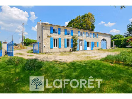 maison charentaise à vendre proche de st-genis-de-saintonge (17240) - référence 4335