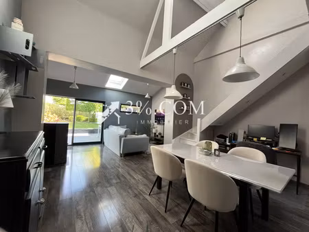 semi plain-pied de 130m2 3 chambres rdc+jardin+garage