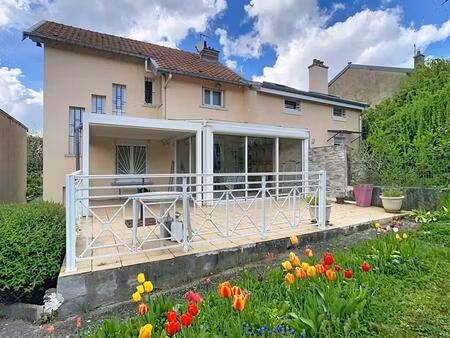 54130 saint-max  maison soignée avec jardin  véranda et sous-sol complet