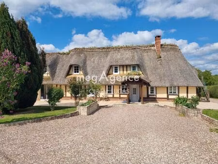 raivssante chamière de 120m² viable de plain pied dans la campagne de pont audemer