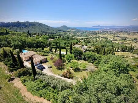 propriété d'exception - vue panoramique mer vallée de st-côme 2 800 000 - la cadière d'azu