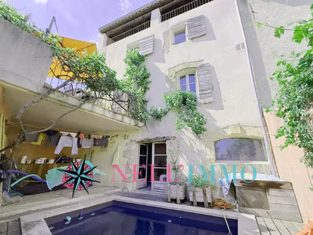 pelissanne centre: superbe maison de charme  216m2 hab  gara