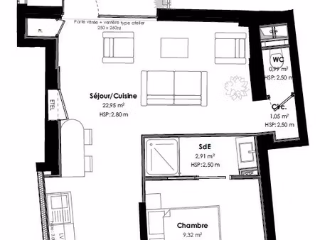 t2 neuf avec extérieur à montpellier