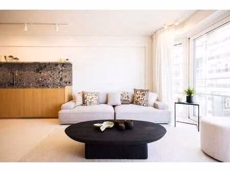 superbe appartement avec vue frontale sur mer (place rubens)