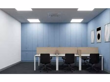 espace de bureau ouvert pour 10 à hq humaniteitslaan