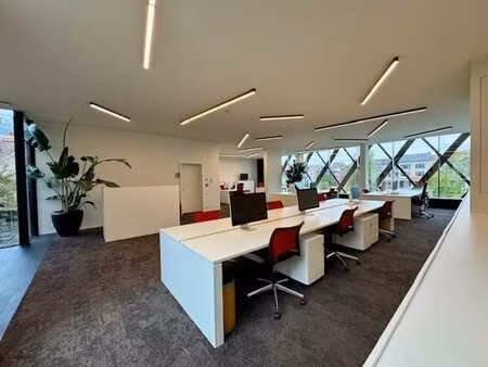 modern gebruiksklaar gemeubeld kantoor aan de oude dokken...