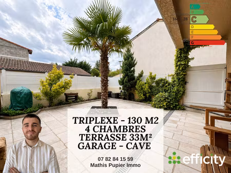 appartement 5 pièces - 130 m²